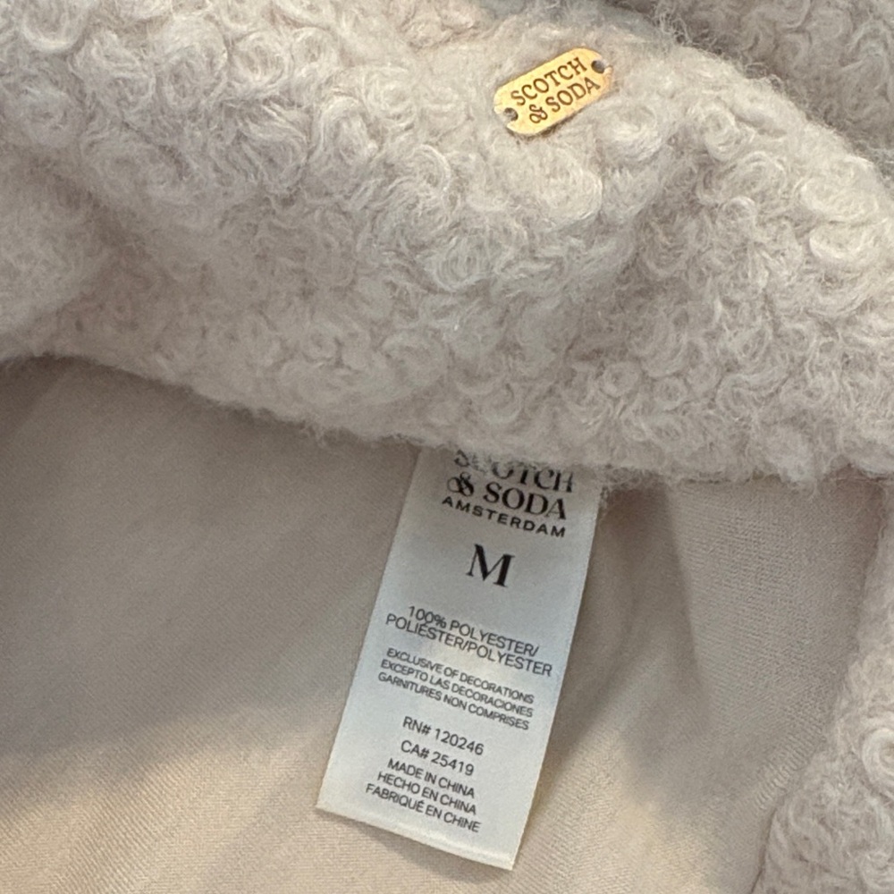 Women's Scotch & Soda Quarter Zip- M- NWT - Picture 6 of 6